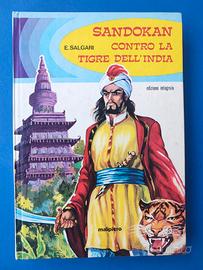 Libro Sandokan contro la tigre dell'india