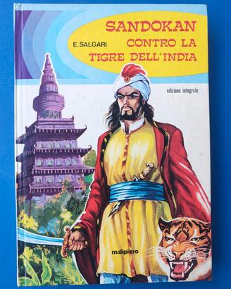 Libro Sandokan contro la tigre dell'india