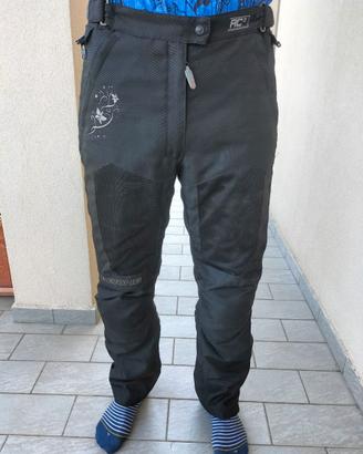 Pantaloni donna estivi traforati Bering per moto