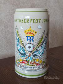 Boccale Oktoberfest Hofbräuhaus-Festzelt 1985 🍺
