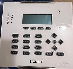 Tastiera allarme securit