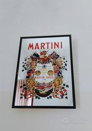 specchio Martini vintage incorniciato 