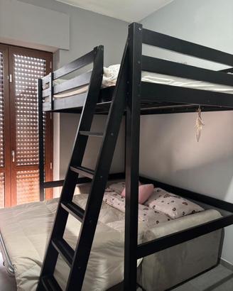 Letto ikea a soppalco