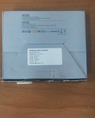 Mini PC ACEPC T6 Pro Intel J4125 / 6GB RAM / 