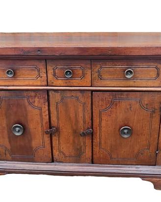 Credenza Madia Dispensa Luigi XIV Emiliana noce