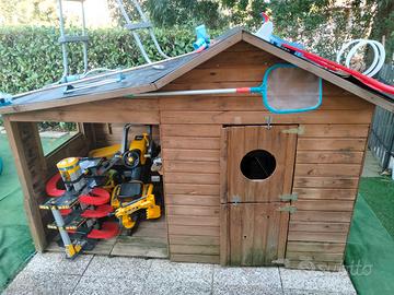 Casetta in legno per bambini 