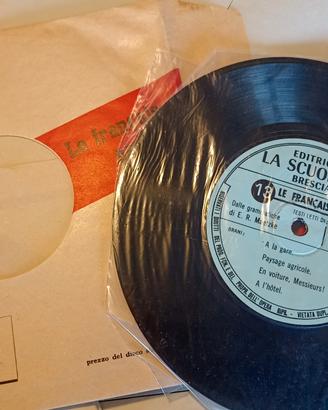 Corso di francese su 45 giri