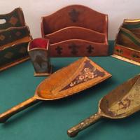 PORTALETTERE E PALETTE ANTICHI ARTIGIANI TOSCANI