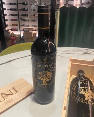3 bottiglie di vino Fratini Bolgheri Superiore