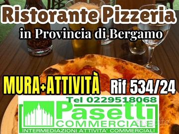 RISTORANTE PIZZERIA in provincia di Bergamo