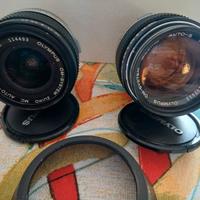 Ottiche olympus om 21 f.3.5 -50 m. F1.4