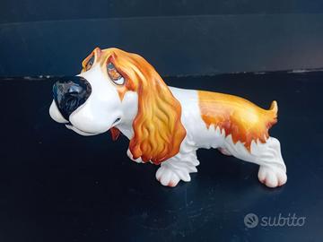 Cacciapuoti Guido, statuina in porcellana Springer