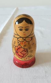 Matrioska originale e tradizionale russa anni '80