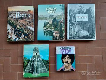 Libri TASCHEN: Piranesi Maya e libri fotografici