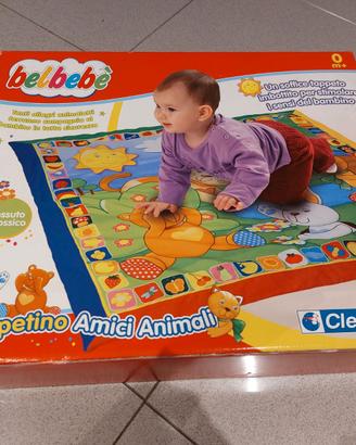 Tappetino x neonato Clementoni "Amici animali"