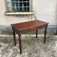 Tavolino antico fine '800 in noce. Country House