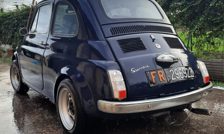 FIAT 500R blu buono stato
