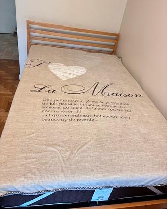 Letto piazza e mezzo eco materasso