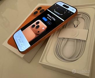 iPhone 17 pro Cosmic Orange