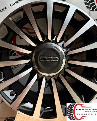 4 CERCHI IN LEGA ORIGINALI RAGGIO 17 FIAT 500L