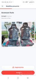 sedili auto sparco nuovi