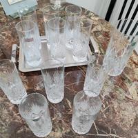 Bicchieri cocktail vassoio 