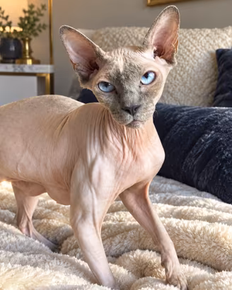 SPLENDIDA GATTA SPHYNX – 1 ANNO E MEZZO 🐾