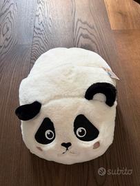 Scaldapiedi peluche panda, nuovo