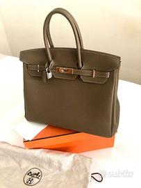 Borsa Hermès Birkin 35 autentica
