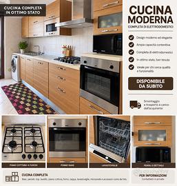 CUCINA COMPLETA 3,30 METRI con elettrodomestici