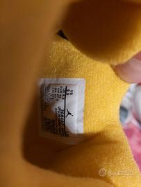 Scarpette Air Jordan 4 giallo-nere tg. 43