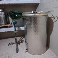 serbatoio inox per vino