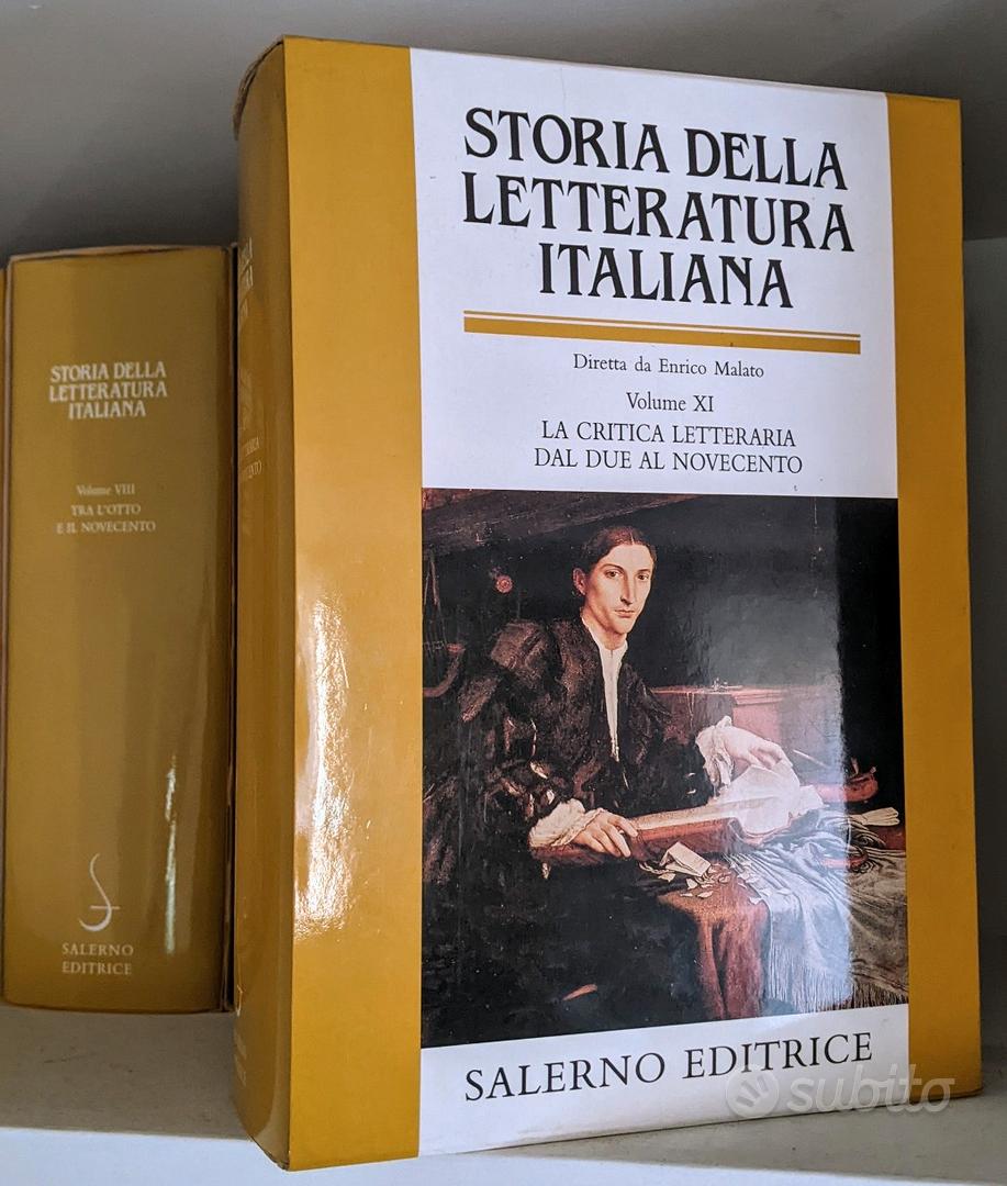 Letteratura) STORIA DELLA LETTERATURA ITALIANA VOL. VIII - Salerno Editrice