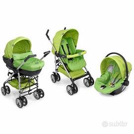 passeggino trio lime