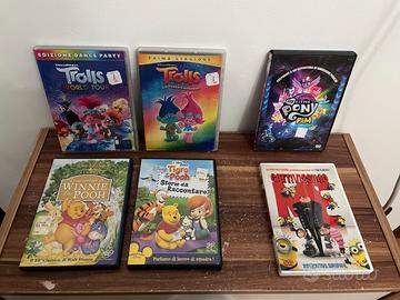 set dvd cartoni animati vari