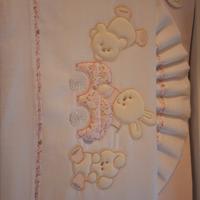 coordinato lettino bambina nuovo