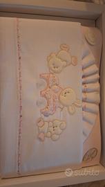 coordinato lettino bambina nuovo