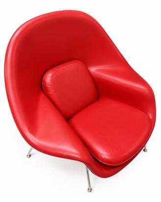 Coppia di poltrone Womb Chair Knoll Studio origina
