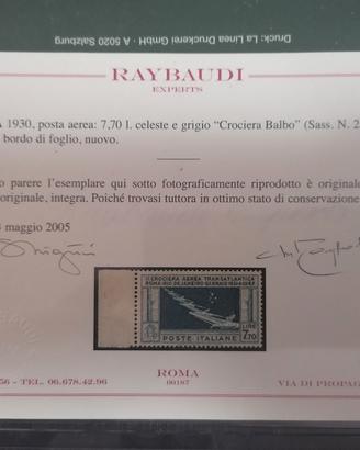 1930 Regno posta aerea