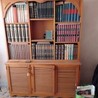 Libreria in legno originale 