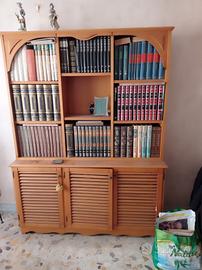 Libreria in legno originale 
