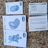 Trio chicco blu e grigio