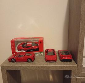 Lotto 4 Modellini Ferrari Bburago 1:43