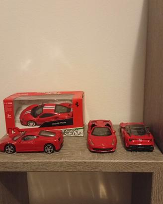Lotto 4 Modellini Ferrari Bburago 1:43
