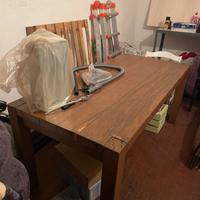 tavolo legno massello da esterno
