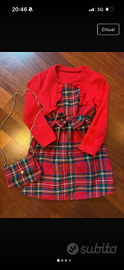 Abbigliamento natalizio 4/5 anni