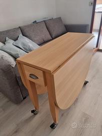 tavolo pieghevole allungabile