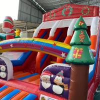 SCIVOLO GONFIABILE NATALIZIO - gonfiabile natale
