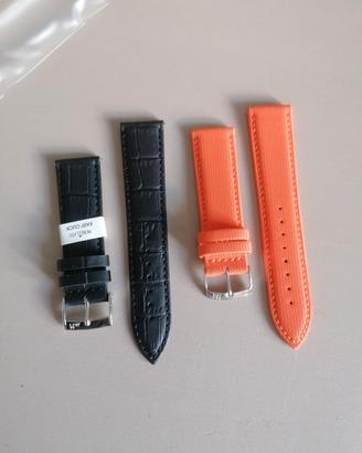 2 Cinturini in pelle Morellato da 22 mm 