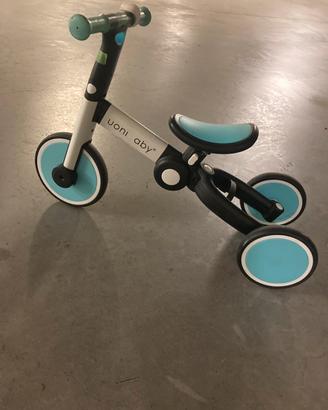 Triciclo Uoni Baby 3in1